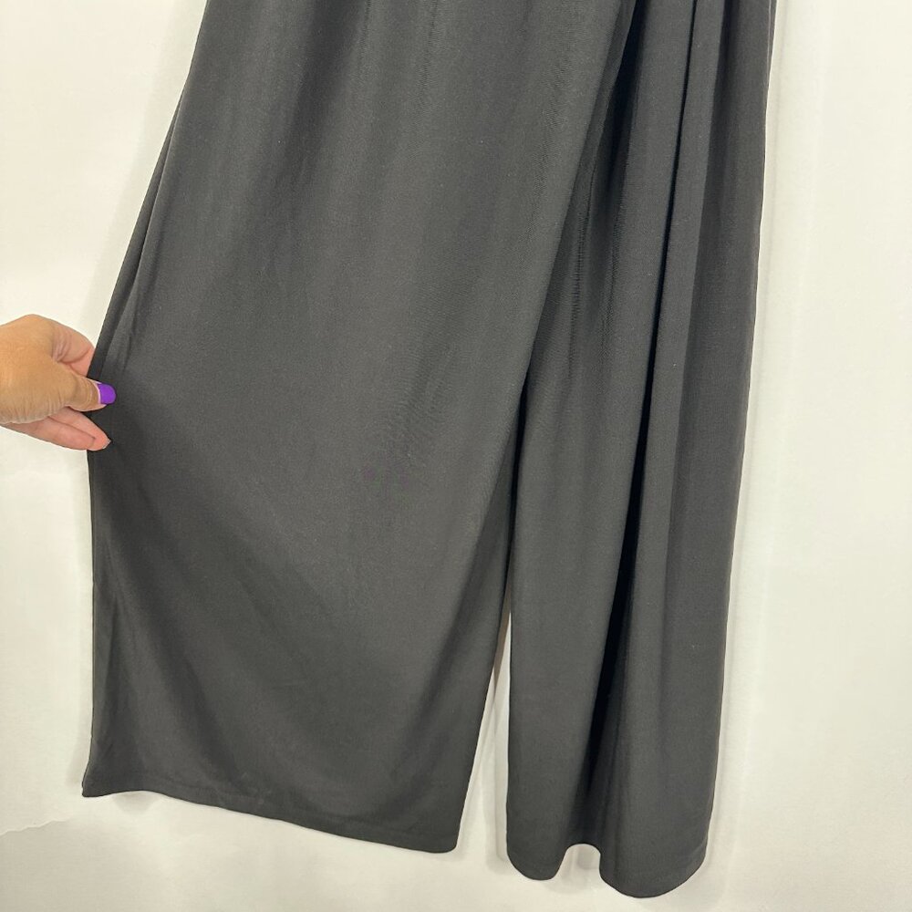 NWT White House Black Market Long Sleeve Surplice Jumpsuit 8 #WHBM31 - Picture 4 of 8